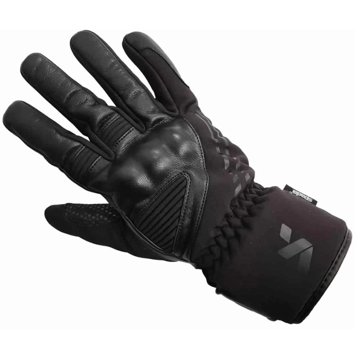 Spada Oslo Leather Gloves CE WP - Black 1 Spada Oslo Leather Gloves CE WP - Black