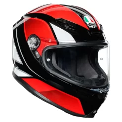 AGV K6 Hyphen Helmet - Black Red White