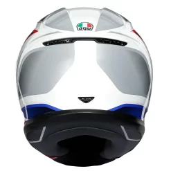 AGV K6 Hyphen Helmet - White Red Blue -Rider Gear Sales Store agv k6 hyphen helmet white red blue getgearedshop 4