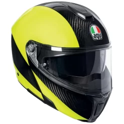 AGV Sports Modular Hi Vis Helmet - Yellow Carbon