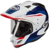Arai Tour-X 4 Break Helmet - White Blue Red