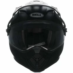 Bell MX-9 Adventure Mips Stryker Flo Helmet - Black White -Rider Gear Sales Store bell mx 9 adventure mips stryker flo helmet black white getgearedshop 3