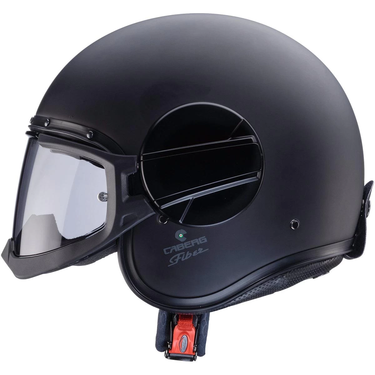 Caberg Ghost Helmet - Matt Black 2 Caberg Ghost Helmet - Matt Black - Image 2