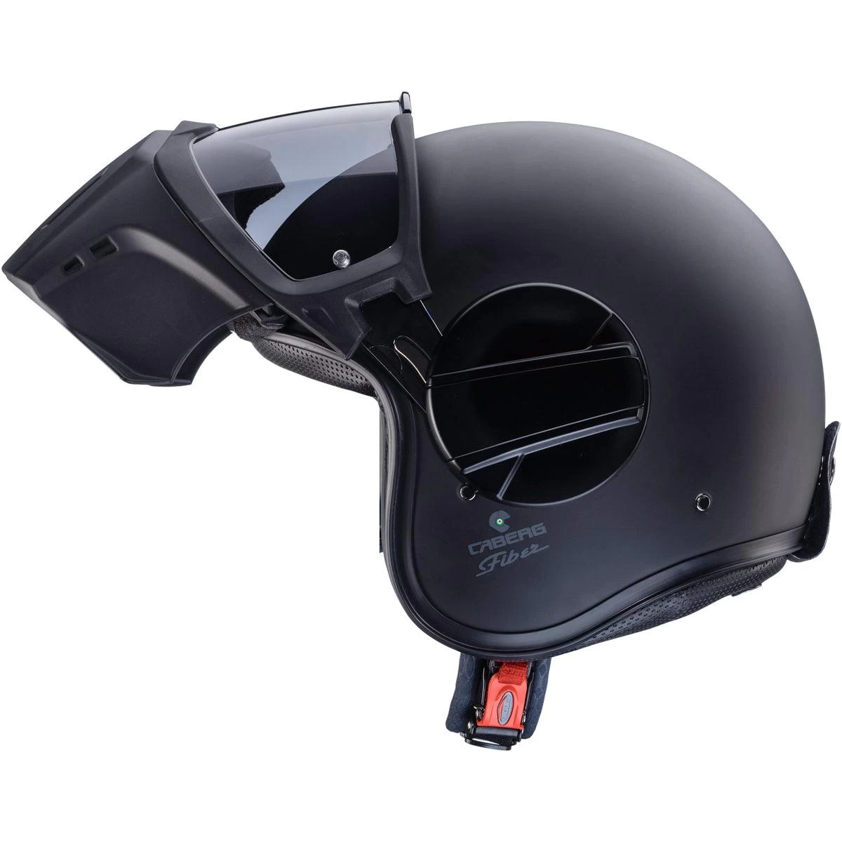 Caberg Ghost Helmet - Matt Black 3 Caberg Ghost Helmet - Matt Black - Image 3