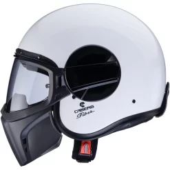 Caberg Ghost Helmet - White -Rider Gear Sales Store caberg ghost helmet white getgearedshop 3