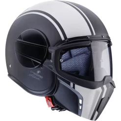 Caberg Ghost Legend Helmet Matt - Black White