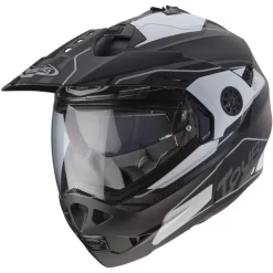 Caberg Tourmax Marathon Helmet - Black White Anthracite