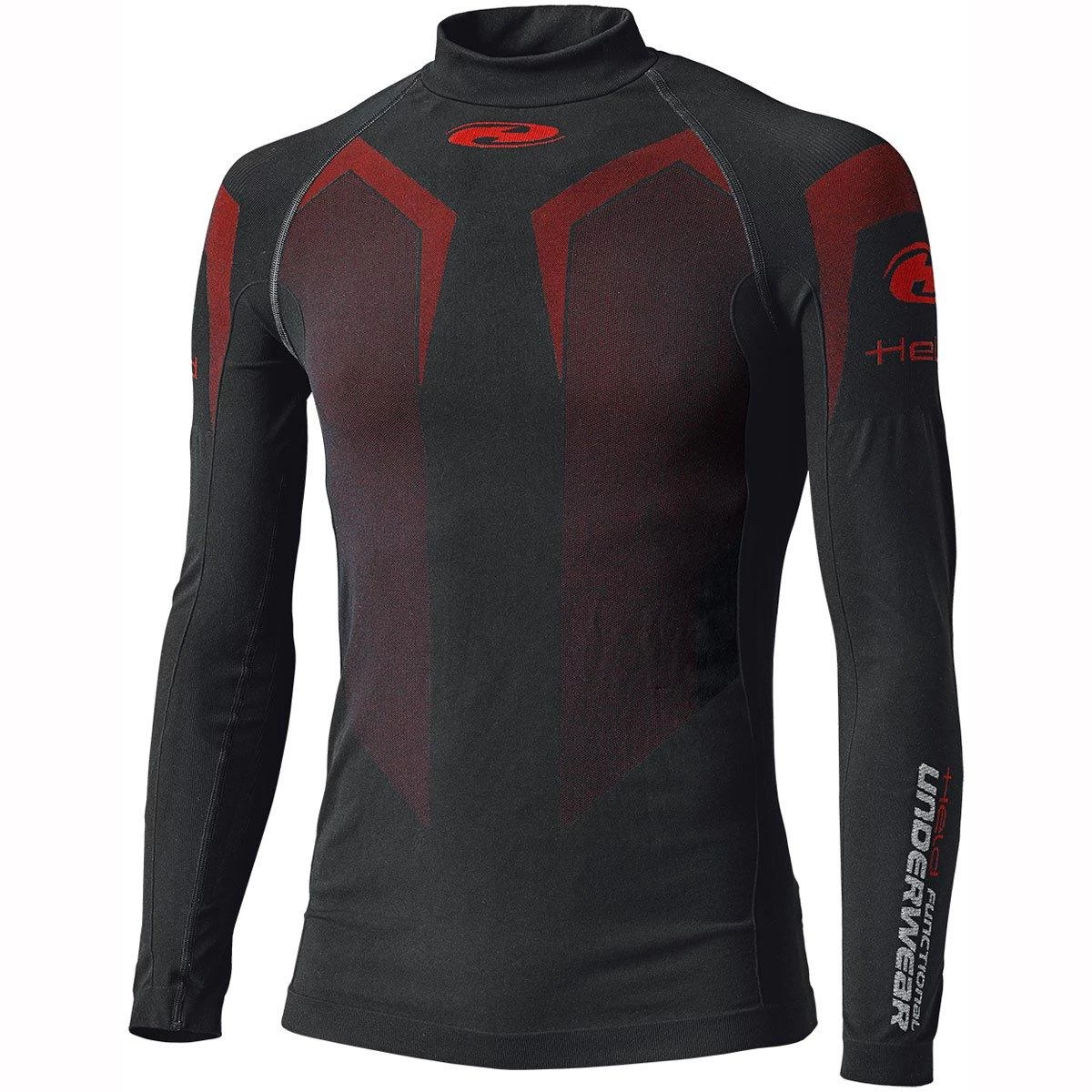 Held 9864 3D-Skin Warm Baselayer Top - Black Red - SALE 1 Held 9864 3D-Skin Warm Baselayer Top - Black Red - SALE