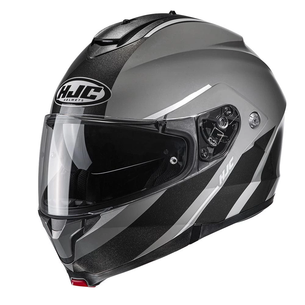 HJC C91 Flip Front Helmet Tero - Black Grey 1 HJC C91 Flip Front Helmet Tero - Black Grey