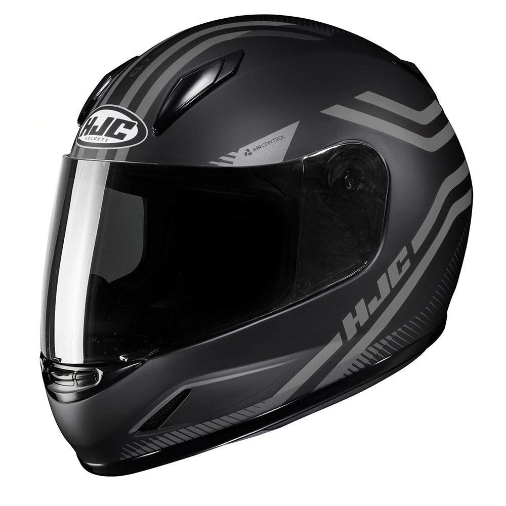 HJC CL-Y Strix Youth Helmet - Black Grey 1 HJC CL-Y Strix Youth Helmet - Black Grey