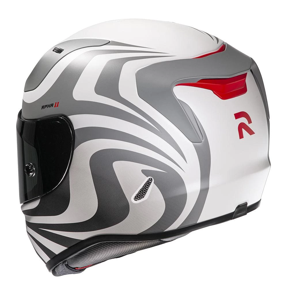 HJC RPHA 11 Eldon Helmet - White 3 HJC RPHA 11 Eldon Helmet - White - Image 3