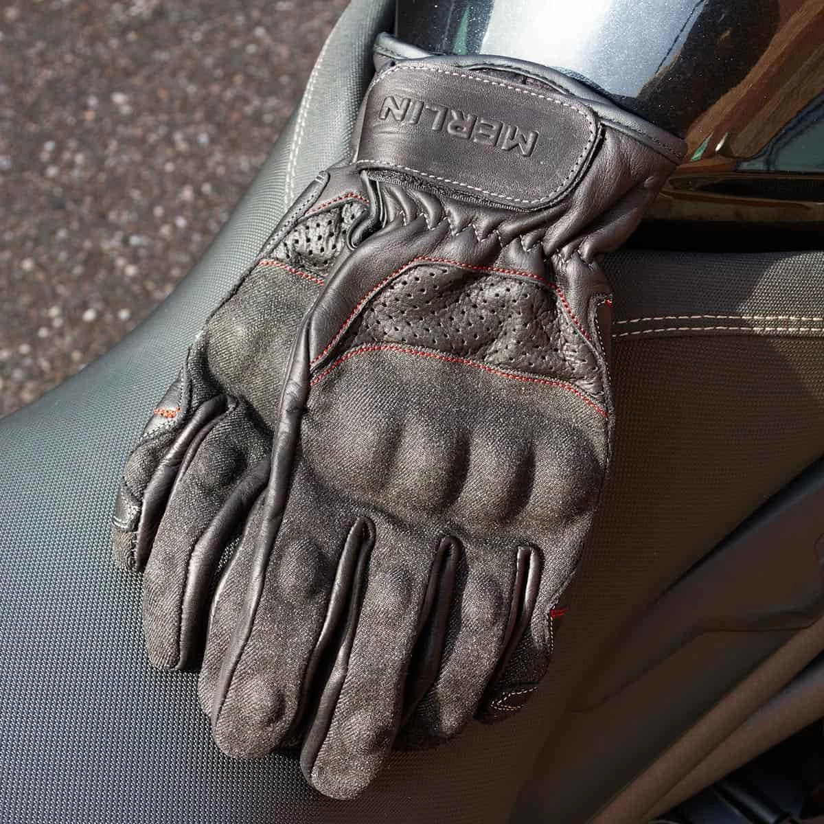 Merlin Maple Gloves - Grey Black - SALE 3 Merlin Maple Gloves - Grey Black - SALE - Image 3