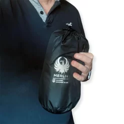 Merlin Platinum Rain Overtrousers WP - Black - SALE -Rider Gear Sales Store merlin platinum rain overtrousers wp black getgearedshop 4