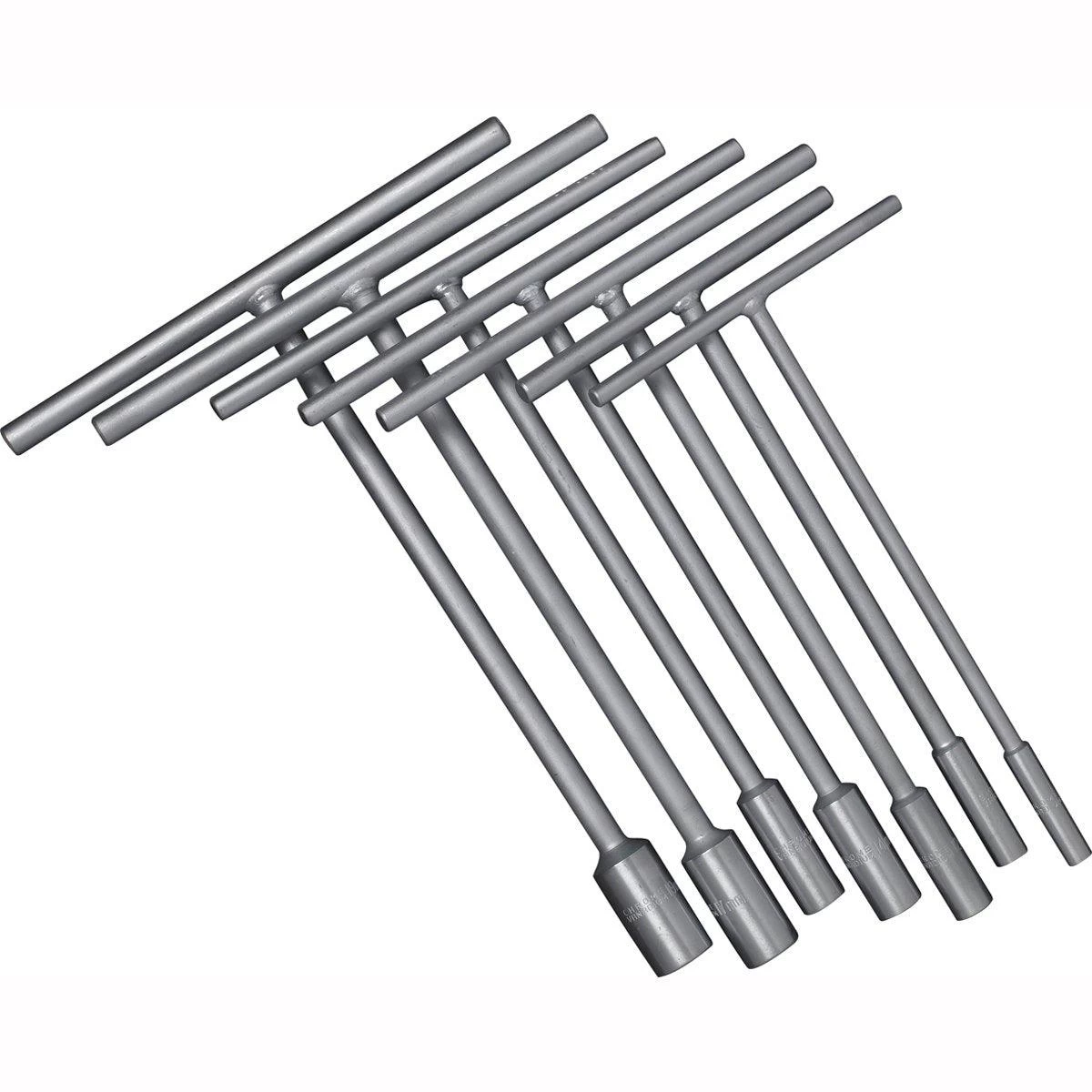 Motion Pro T-Handle Sockets - Chrome Vanadium - Set Of 7 1 Motion Pro T-Handle Sockets - Chrome Vanadium - Set Of 7