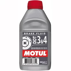 Motul DOT 3 + DOT 4 Brake Fluid - 500ml