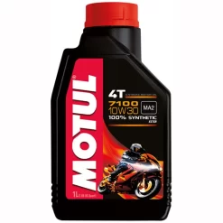 Motul Fully Synthetic 7100 10W30 4T Oil - Black