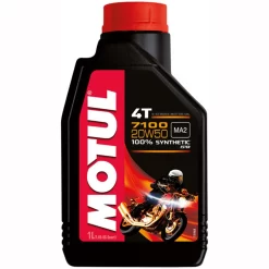Motul Fully Synthetic 7100 20W50 4T Oil - Black