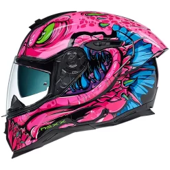 Nexx SX.100R Helmet Abisal - Pink Blue - SALE
