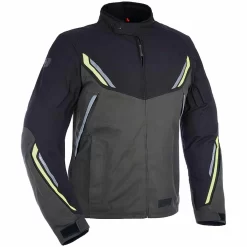 Oxford Hinterland Advanced Jacket WP - Black Grey Fluo