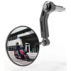 Oxford Premium Aluminium Bar End Mirror Right Side - Black