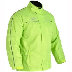 Oxford Rain Seal Jacket WP - Yellow Neon -Rider Gear Sales Store oxford rain seal jacket wp yellow neon getgearedshop 3