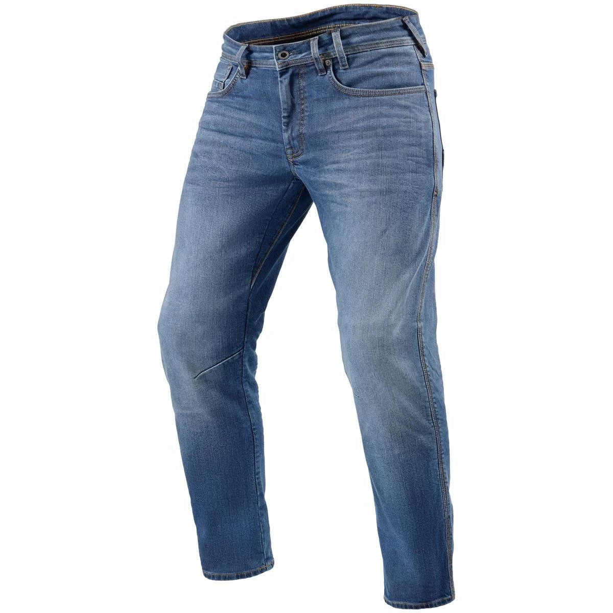 Rev It! Detroit 2 Jeans TF 32in Leg - Classic Blue Used 1 Rev It! Detroit 2 Jeans TF 32in Leg - Classic Blue Used