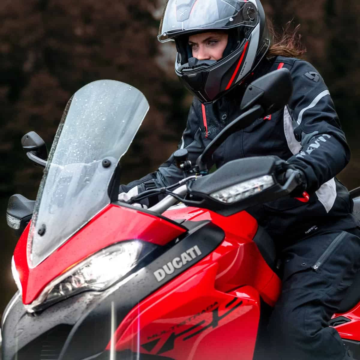 Rev It! Horizon 3 Trousers Ladies WP - Black 2 Rev It! Horizon 3 Trousers Ladies WP - Black - Image 2