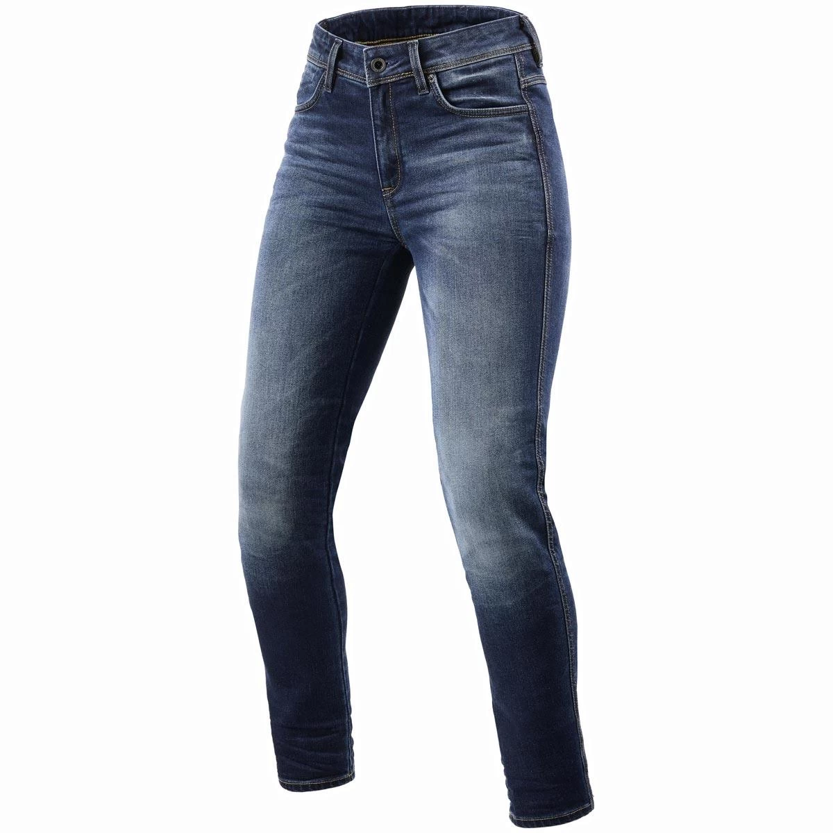 Rev It! Marley Jeans SK 32in Leg Ladies - Medium Blue Used 1 Rev It! Marley Jeans SK 32in Leg Ladies - Medium Blue Used