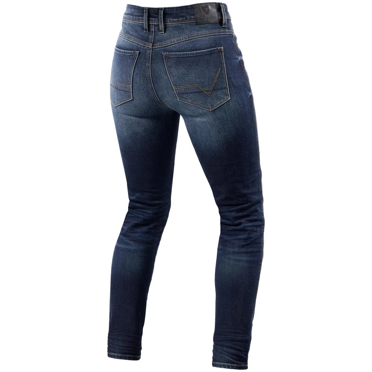Rev It! Marley Jeans SK 32in Leg Ladies - Medium Blue Used 2 Rev It! Marley Jeans SK 32in Leg Ladies - Medium Blue Used - Image 2