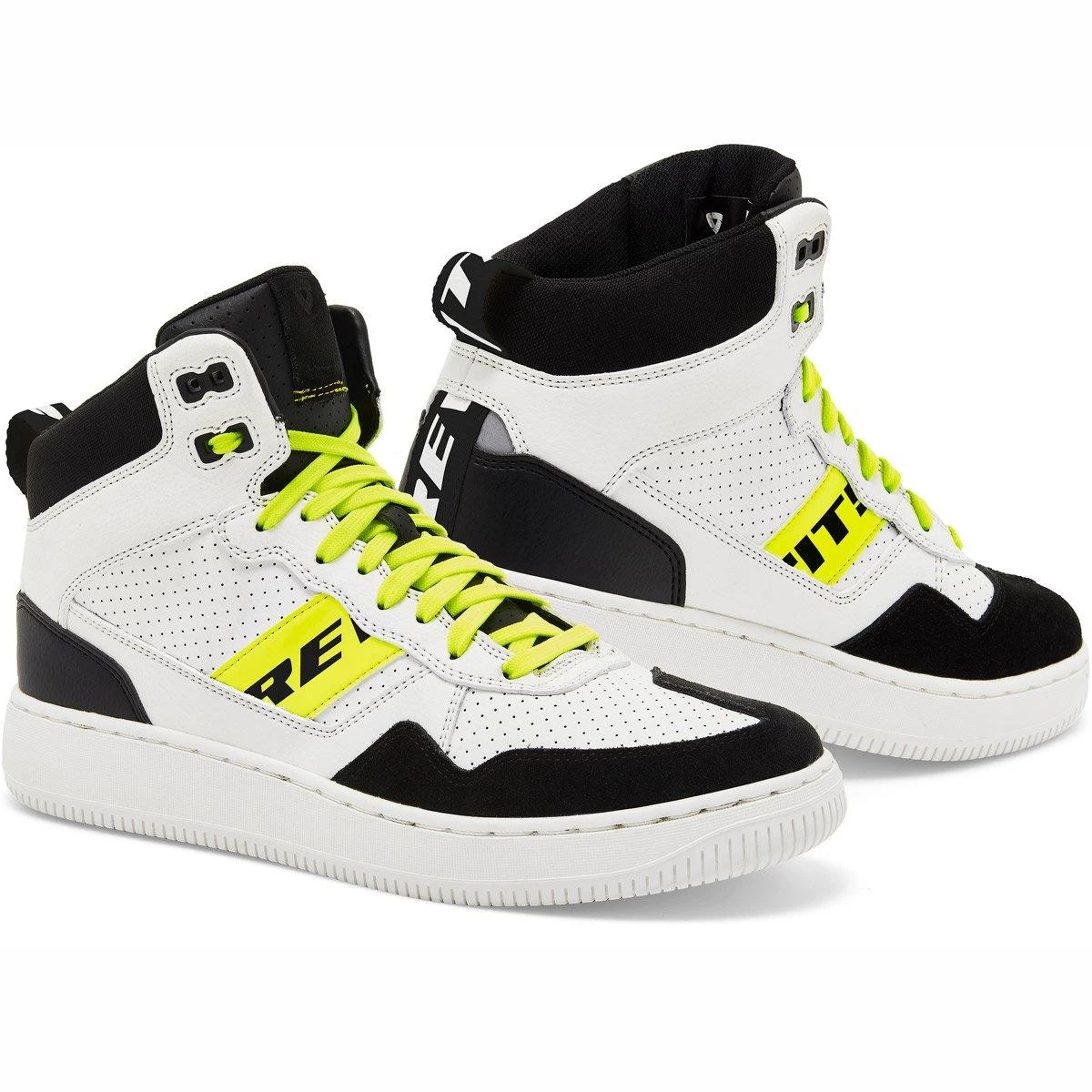 Rev It! Pacer Shoes - White Neon Yellow 1 Rev It! Pacer Shoes - White Neon Yellow