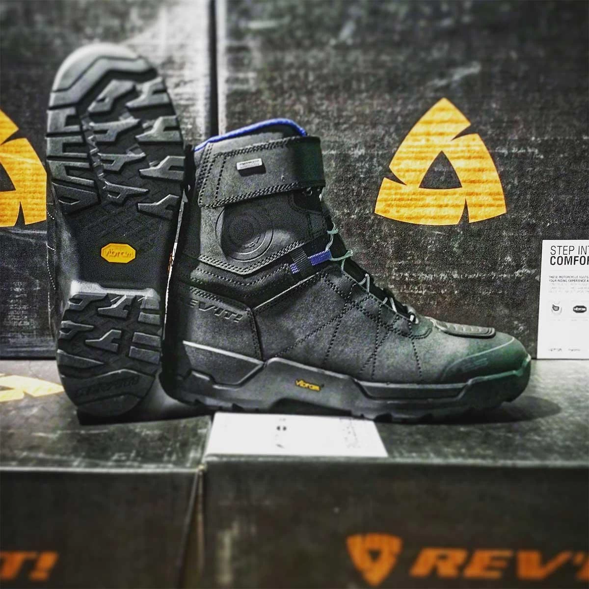 Rev It! Scout H2O Boots WP - Black - SALE 2 Rev It! Scout H2O Boots WP - Black - SALE - Image 2