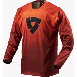 Rev It! Scramble Enduro Jersey - Burgundy Red Orange
