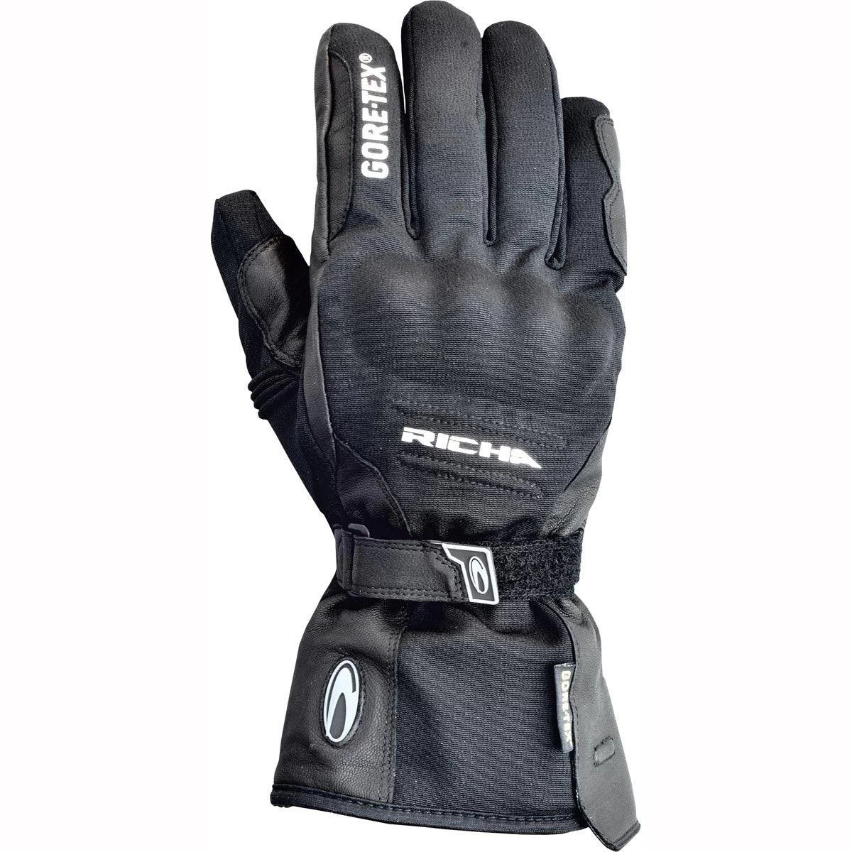 Richa Ice Polar Gloves GTX - Black 1 Richa Ice Polar Gloves GTX - Black