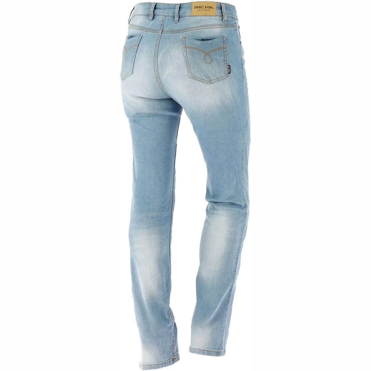 Richa Nora Jeans Ladies 32in Leg - Blue 2 Richa Nora Jeans Ladies 32in Leg - Blue - Image 2