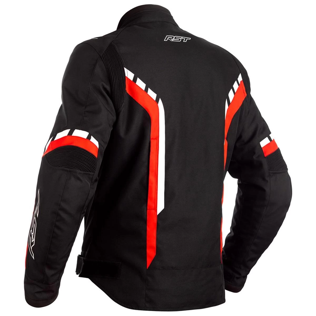 RST Axis Textile Jacket CE WP - Black Red White 2 RST Axis Textile Jacket CE WP - Black Red White - Image 2