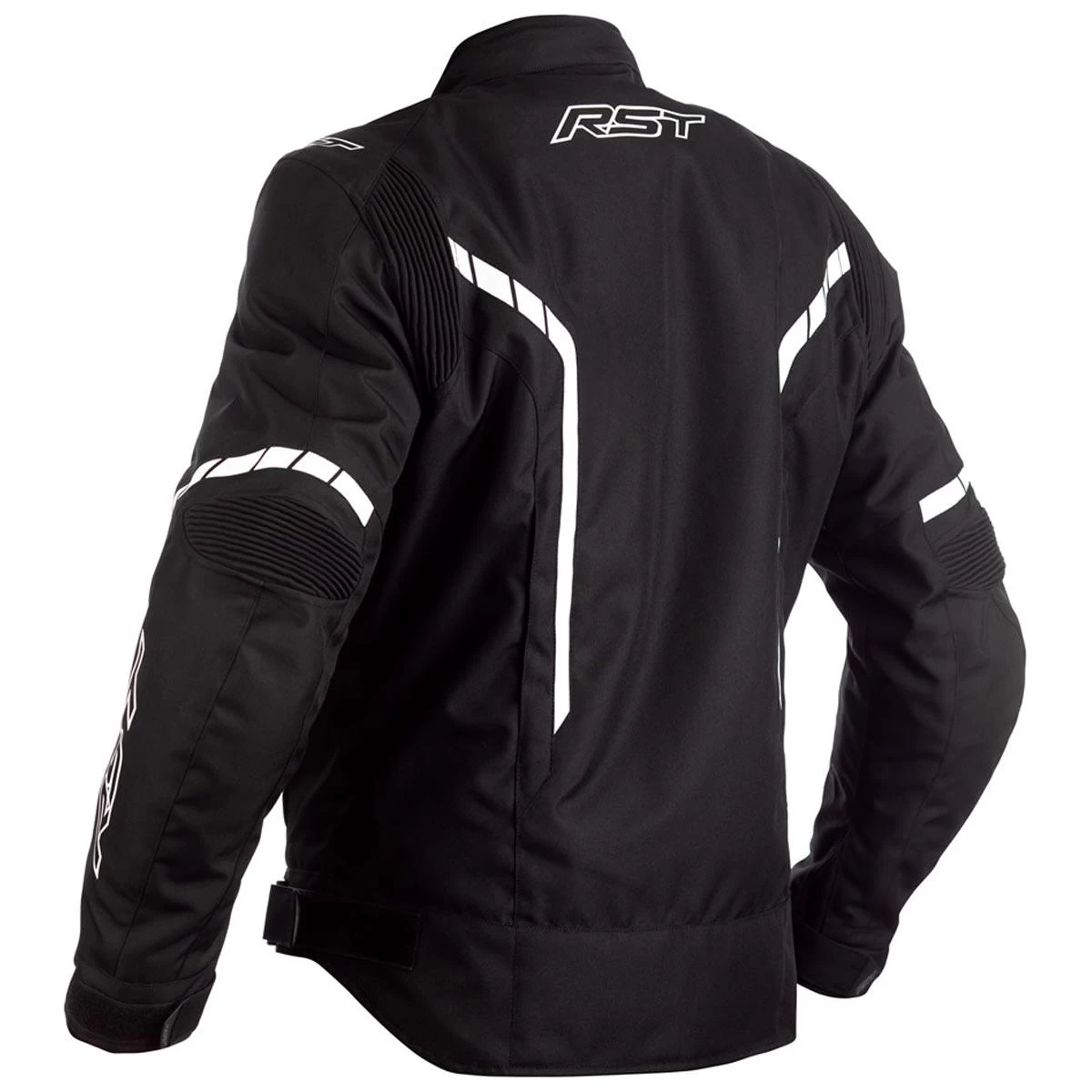 RST Axis Textile Jacket CE WP - Black White 2 RST Axis Textile Jacket CE WP - Black White - Image 2