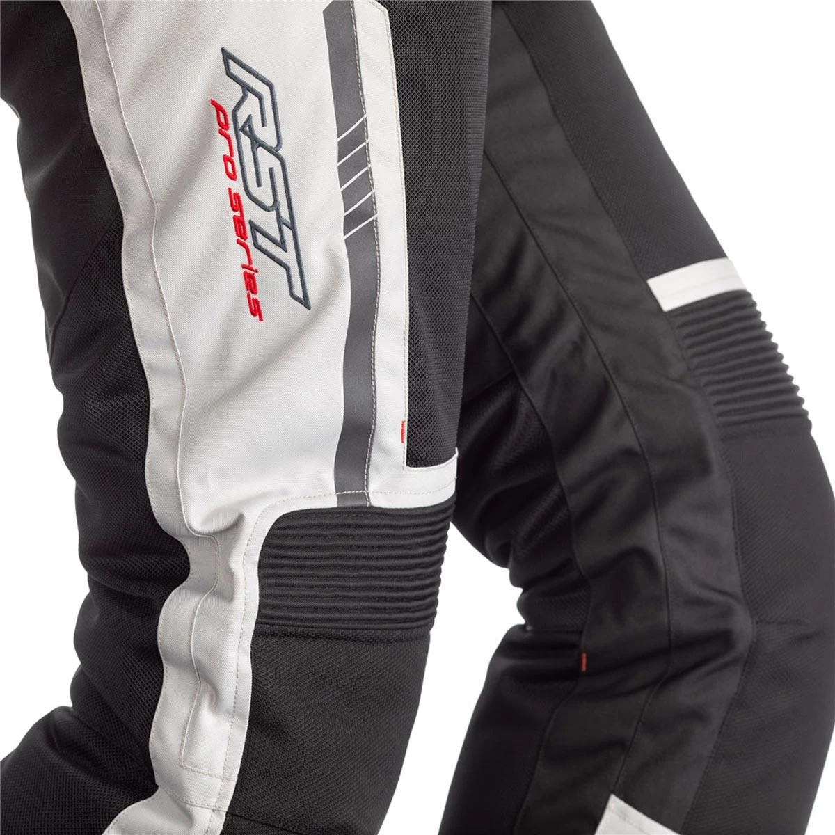 RST Pro Series Ventilator-X Trousers CE Air WP - Silver Black 3 RST Pro Series Ventilator-X Trousers CE Air WP - Silver Black - Image 3