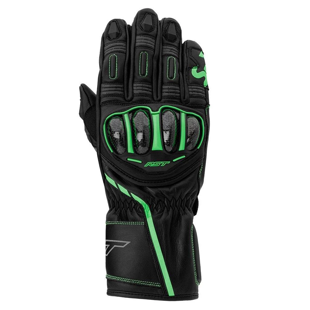RST S1 Gloves CE - Black Grey Green 1 RST S1 Gloves CE - Black Grey Green