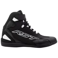 RST Sabre Moto Shoes CE - Black White