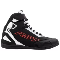 RST Sabre Moto Shoes CE - Black White Red