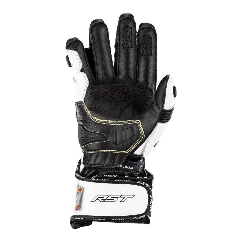 RST Tractech Evo 4 Gloves CE - White Black 2 RST Tractech Evo 4 Gloves CE - White Black - Image 2
