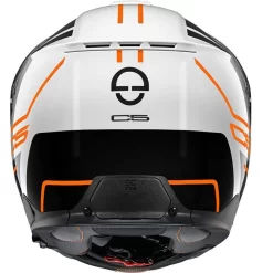 Schuberth C5 Flip Helmet Master - Orange -Rider Gear Sales Store schuberth c5 flip helmet master orange getgearedshop 4