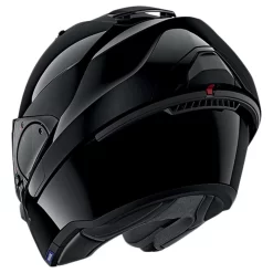 Shark Evo-ES Flip Helmet BLK - Black -Rider Gear Sales Store shark evo es flip helmet blk black getgearedshop 4