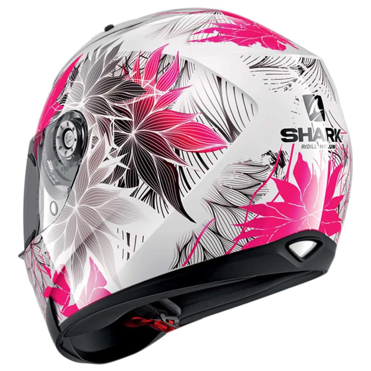 Shark Ridill Nelum Helmet WKV - White Pink Black 3 Shark Ridill Nelum Helmet WKV - White Pink Black - Image 3