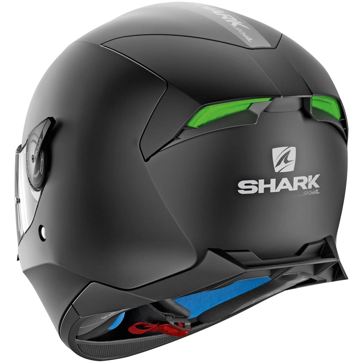 Shark Skwal 2 Blank Helmet MAT KMA - Matt Black 2 Shark Skwal 2 Blank Helmet MAT KMA - Matt Black - Image 2