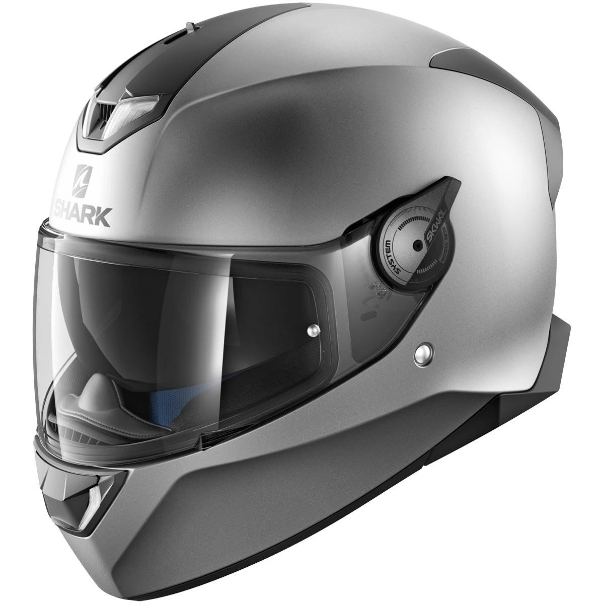 Shark Skwal 2 Blank MAT AMA Helmet - Matt Grey 1 Shark Skwal 2 Blank MAT AMA Helmet - Matt Grey