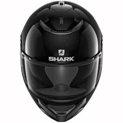 Shark Spartan Helmet Blank BLK - Black -Rider Gear Sales Store shark spartan helmet blank blk black getgearedshop 3