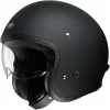 Shoei J-O Open Face Helmet - Matt Black