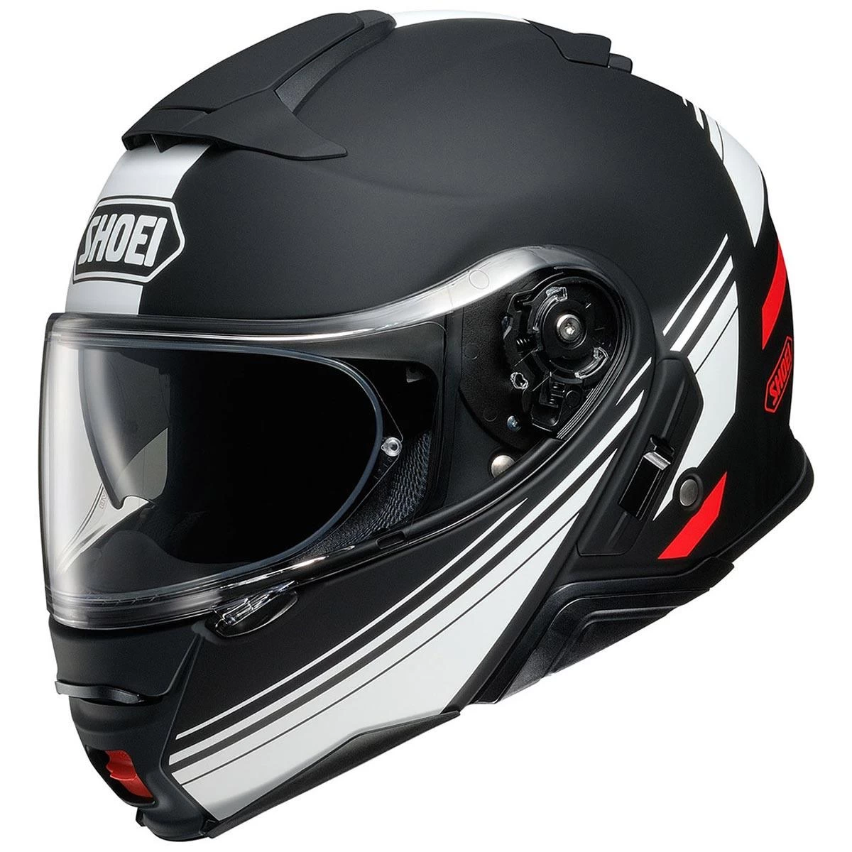Shoei Neotec 2 Separator TC5 Helmet - Black White 1 Shoei Neotec 2 Separator TC5 Helmet - Black White