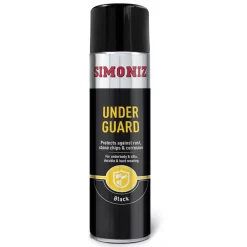 Simoniz Black Underguard Paint Spray Aerosol Can - 500ml